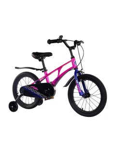 Детский велосипед Air 16 Стандарт Плюс 2024 розовый жемчуг Maxiscoo