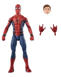 Фигурка Человек Паук Spider Man подвижная сменные кисти голова 15 см Hasbro