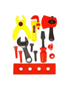 Набор инструментов Домашние инструменты 17 предметов Рыжий кот