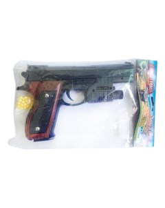 Пистолет игрушечный с пульками с Лазерным прицелом Shantou gepai