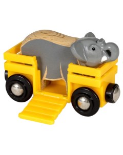 Игровой набор Вагончик со слоном Brio