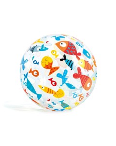 Надувной мяч рыбки 51 см арт 59040 рыб Интекс Nobrand