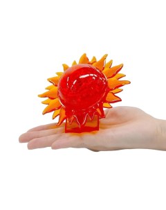 3D головоломка Кристалл Оранжевое солнышко смайл 40 дет Msn toys