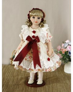 Кукла фарфоровая 16 на подставке KSVA YF 161197 Devere