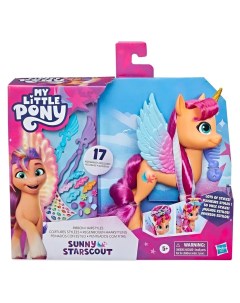 Фигурка My Little Pony Sunny Starscout 17 аксессуаров F3873 10869 Hasbro