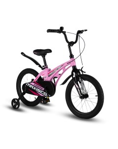 Детский велосипед Cosmic 16 Стандарт 2024 розовый матовый Maxiscoo