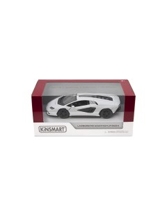 Машинка игрушечная Lamborghini Countach LPI 800 4 1 38 белая КТ5437 4 Kinsmart