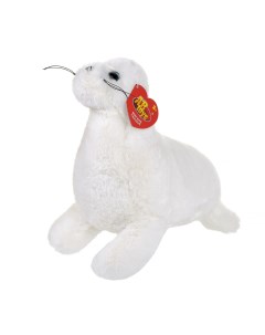 Мягкая игрушка Морские обитатели Тюлень белый гренландский 30см Abtoys