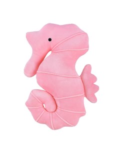Мягкая игрушка Морские обитатели Игрушка подушка Морской конек розовая 32см Abtoys