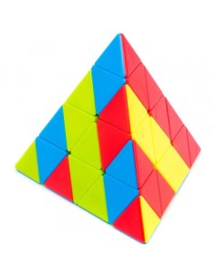 Головоломка Pyraminx 4x4x4 Цветной пластик Fanxin