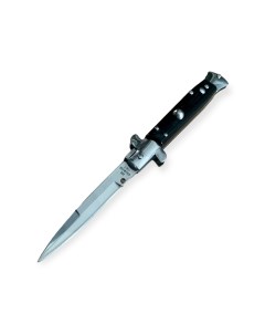 Нож складной автоматический Steel 440 черный Nobrand