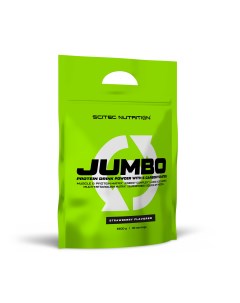 Гейнер Jumbo 6600 гр клубника Scitec nutrition