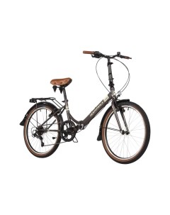 Велосипед 24 AURORA 2024 коричневый 14 5 Novatrack