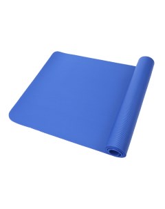 Коврик для йоги и фитнеса B01001 синий 183 см 10 мм Urm