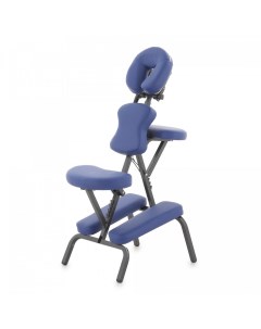 Кресло массажное MA 03 МСТ 3СЛ СТ 1ШСА сталь синий Med-mos