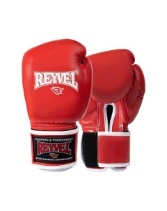 Перчатки боксёрские винил 80 красный 10 oz Reyvel