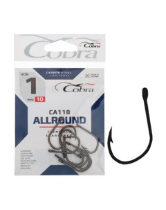 Крючки ALLROUND серия CA118 004 10 шт Cobra