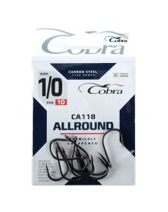 Крючки ALLROUND серия CA118 1 0 10 шт Cobra