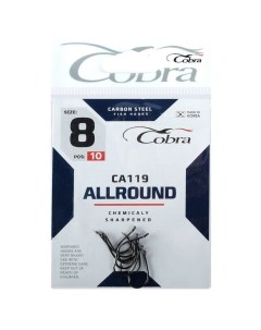 Крючки ALLROUND серия CA119 8 10 шт Cobra