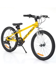 Велосипед ON202BR 2022 One Size желтый Onro
