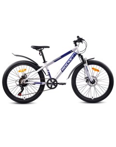 Велосипед подростковый Aries Pro 2 0 рост 125 155 колеса 24 цвет серый рама 13 Rocket
