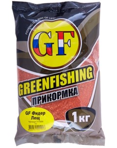 Прикормка GreenFishing GF Фидер Лещ 1 кг 777009 Green fishing