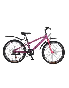 Велосипед подростковый 4004 розовый 2024 на 9 13 лет рост 130 150см Veltory