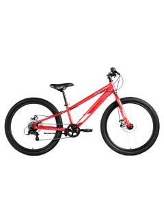 Велосипед горный SPIKE D AL 24 рама 11 красный белый Forward