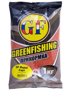 Прикормка GreenFishing GF Фидер Карп 1 кг 777010 Green fishing