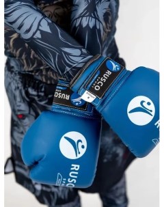 Перчатки боксерские Синие 8 OZ Rusco sport