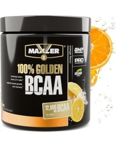 Аминокислоты 100 Golden BCAA 2 1 1 210 гр Апельсин Maxler