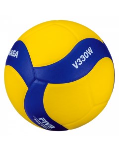 Волейбольный мяч V330W желтый синий Mikasa