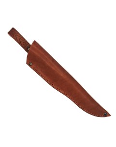 Ножны кожаные для ножа финского типа с длиной клинка 17 см коньяк Иссо