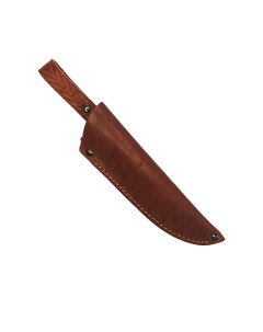 Ножны кожаные для ножа погружные с длиной клинка 13 см коньяк Иссо