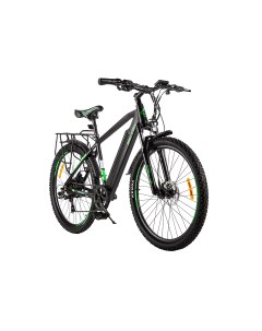 Электровелосипед XT 850 Pro 27 5 2023 рама 18 черно зеленый Eltreco
