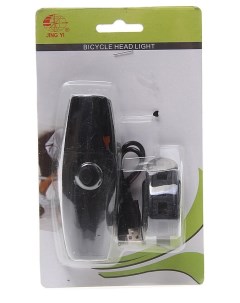 Фонарь велосипедный передний USB кабель с аккумулятором 2400mAh Cree XM L Led 1шт Nobrand