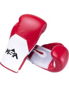 Боксерские перчатки Scorpio красные 8 унций Ksa