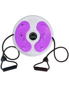 Диск здоровья Грация с магнитами и эспандером фиолетовый Sportex