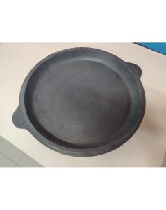 Крышка сковорода чугунная на казан 8л диаметр 340 мм Nobrand