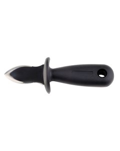 Нож для устриц 60150 мм с ограничителем ручка черная Aps