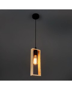 Светильник подвесной деревянный Littleton 1 лампа 5 м цвет коричневый Eglo