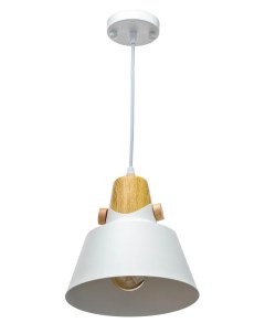 Светильник подвесной Prato 1 лампа 5 м цвет белый Lamplandia
