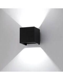 Светильник светодиодный Roxb 60 Вт IP54 квадрат цвет черный накладной Inspire