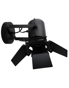 Настенный светильник Studio цвет чёрный металлик Inspire