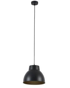 Светильник подвесной Mezzo 1 лампа 3 м цвет черный Inspire