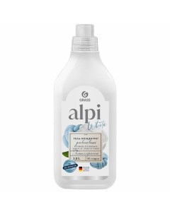 Концентрированное жидкое средство ALPI white gel для стирки 1 8 л Grass
