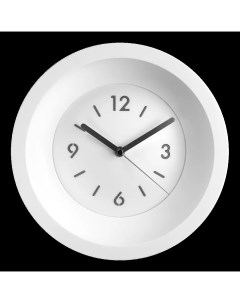 Часы настенные Орбита 25 5 см цвет белый Troykatime