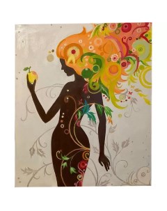 Художественная картина Ева в райском саду 50х60 см холст масло ручная работа Nano shop