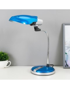 Настольная лампа NE 301 E27 15W BU E27 15Вт цвет синий Era