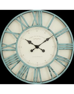 Часы настенные DMR круглые 51 2 см цвет голубой Dream river